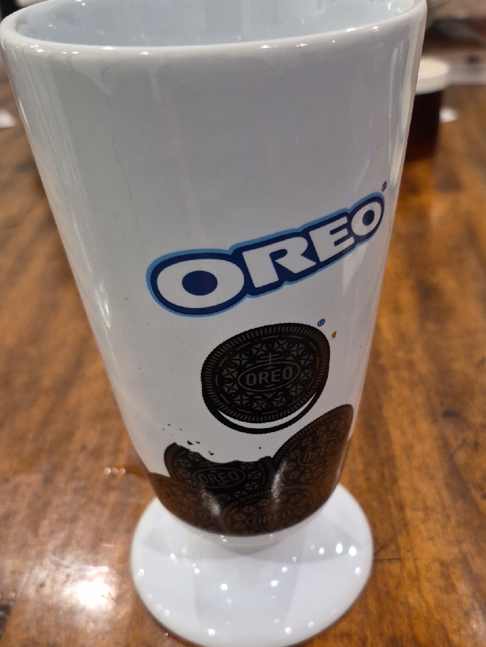Oreo Footed Vintage Style Dessert Cup Mug